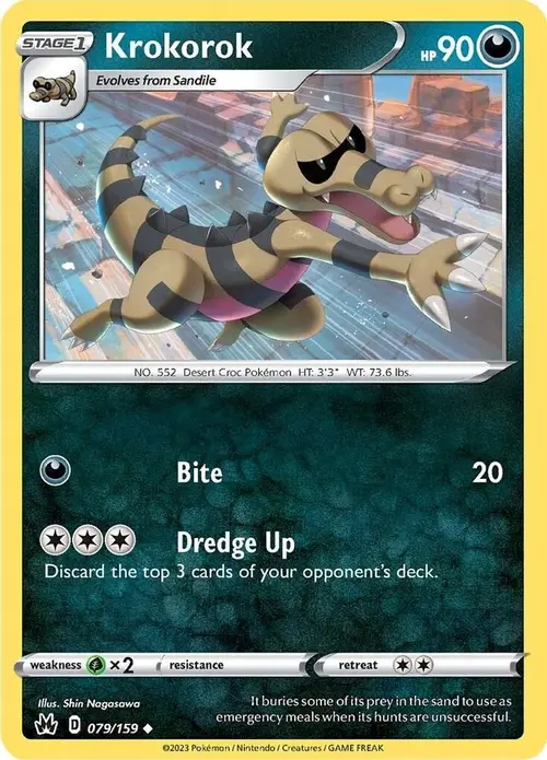 Krokorok card art