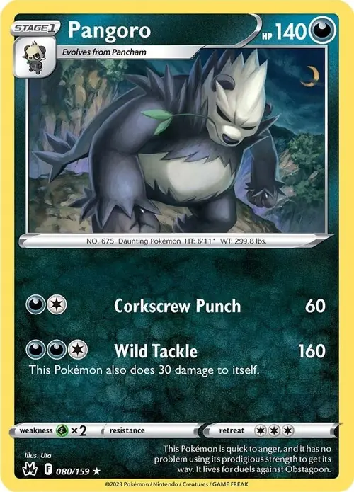Pangoro card art