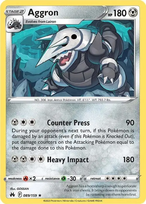 Aggron card art