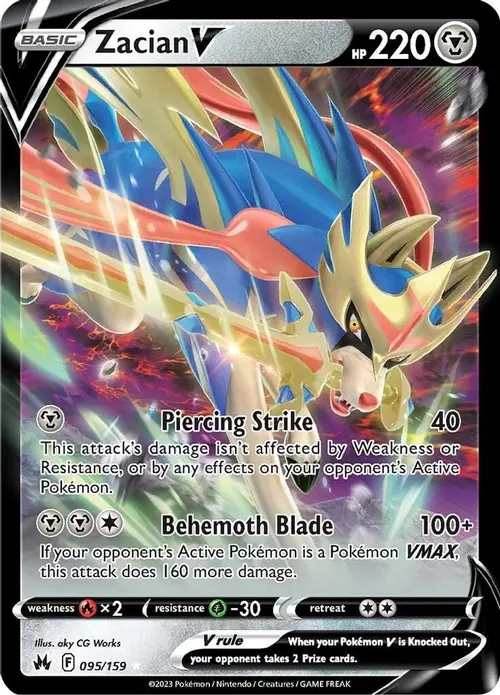 Zacian V card art