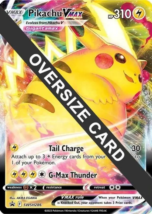 Pikachu VMAX - SWSH286 card art