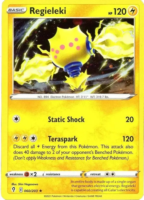 Regieleki - 060/203 (Cosmos Holo) card art