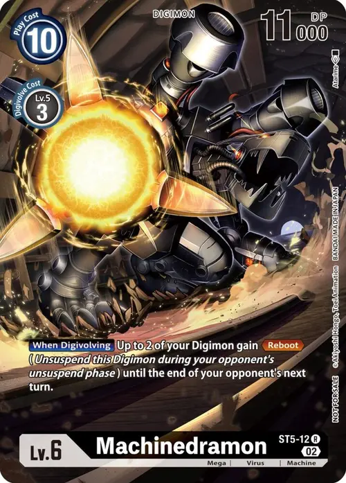 Machinedramon (Digimon Illustration Competition Pack 2022) card art