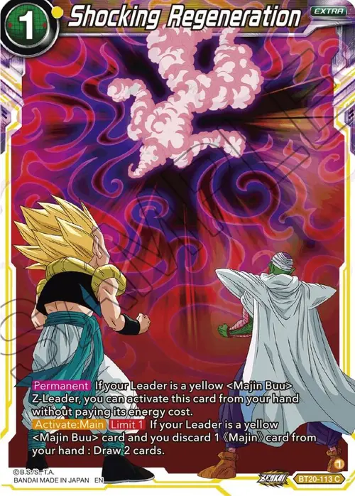 Shocking Regeneration card art