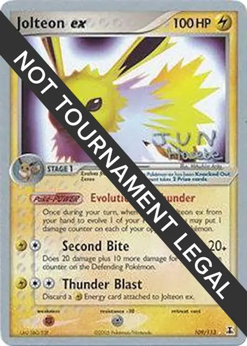 Jolteon ex - 2007 (Jun Hasebe) card art