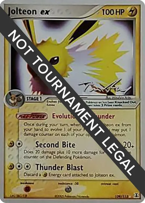Jolteon ex - 2007 (Tom Roos) card art