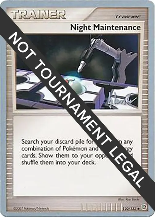 Night Maintenance - 2008 (Dylan Lefavour) card art