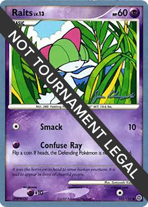 Ralts (102) - 2008 (Jason Klaczynski) card art