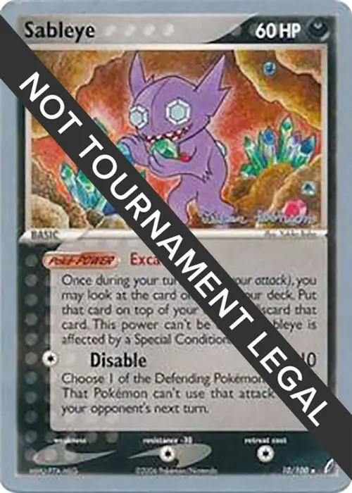 Sableye - 2008 (Tristan Robinson) card art