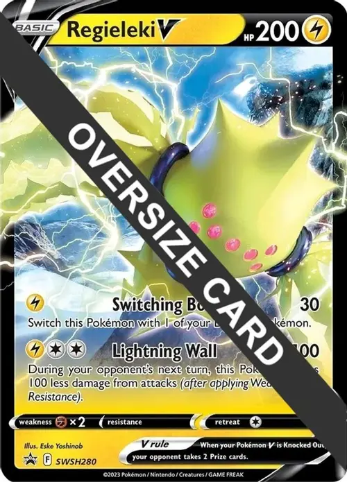 Regieleki V - SWSH280 card art