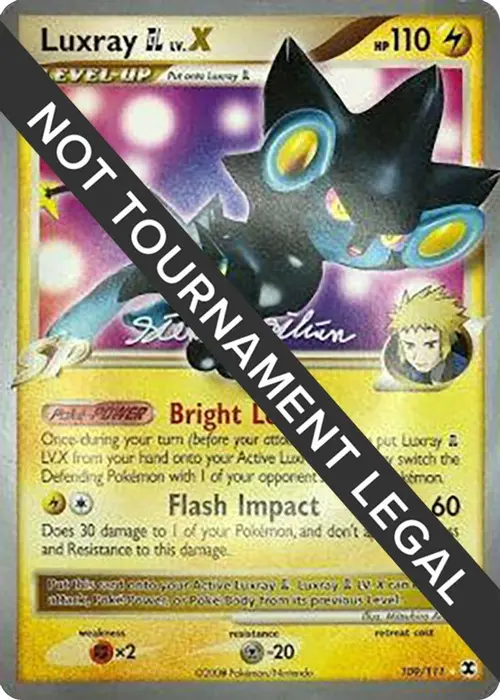 Luxray GL LV.X - 2009 (Stephen Silvestro) card art