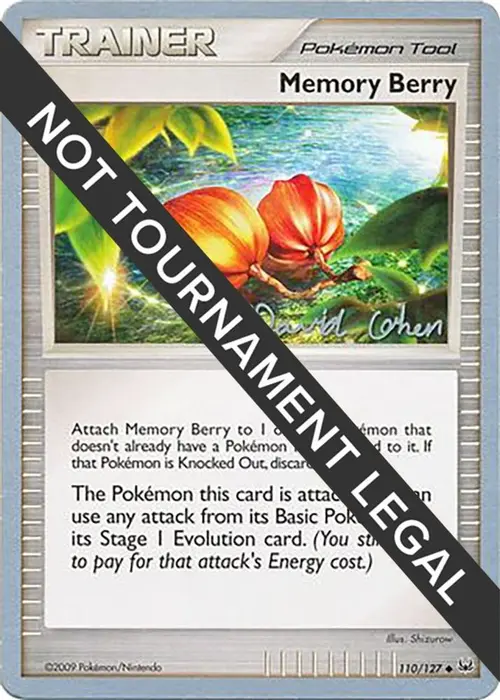 Memory Berry - 2009 (David Cohen) card art