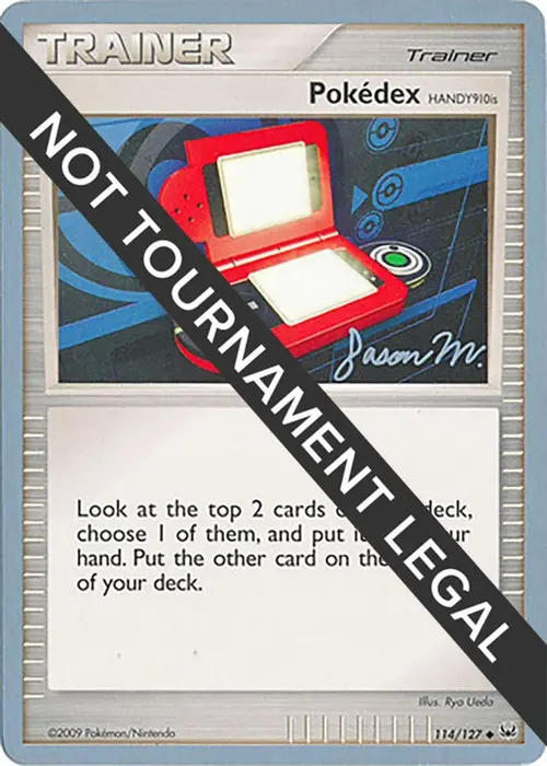 Pokedex (HANDY910is) - 2009 (Jason Martinez) card art