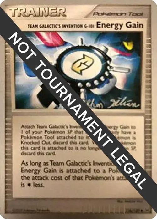 Team Galactic's Invention G-101 Energy Gain - 2009 (Stephen Silvestro) card art