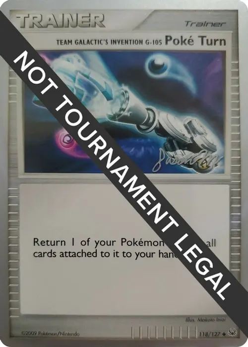 Team Galactic's Invention G-105 Poke Turn - 2009 (Jason Martinez) card art