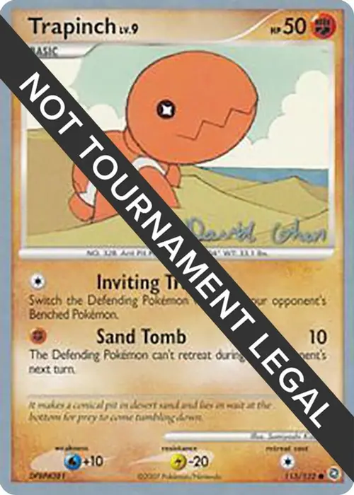 Trapinch - 2009 (David Cohen) card art