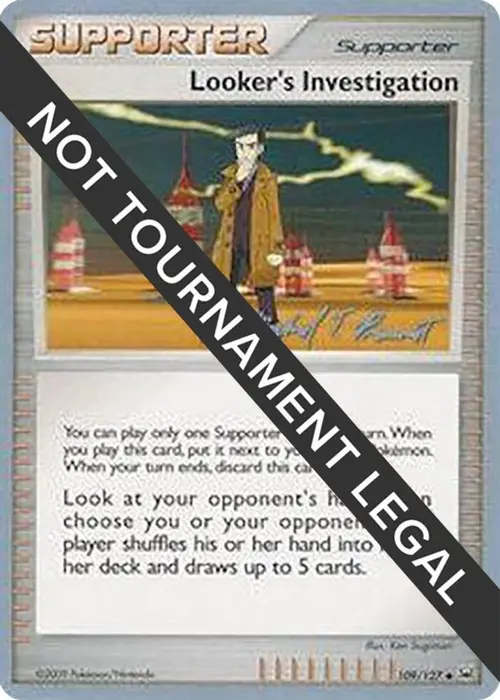 Looker's Investigation - 2010 (Michael Pramawat) card art
