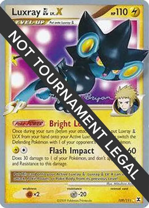 Luxray GL LV.X - 2010 (Mychael Bryan) card art