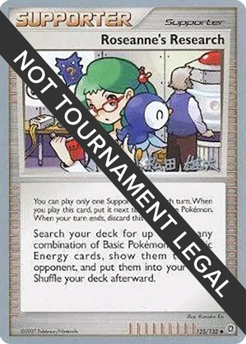 Roseanne's Research - 2010 (Yuta Komatsuda) card art