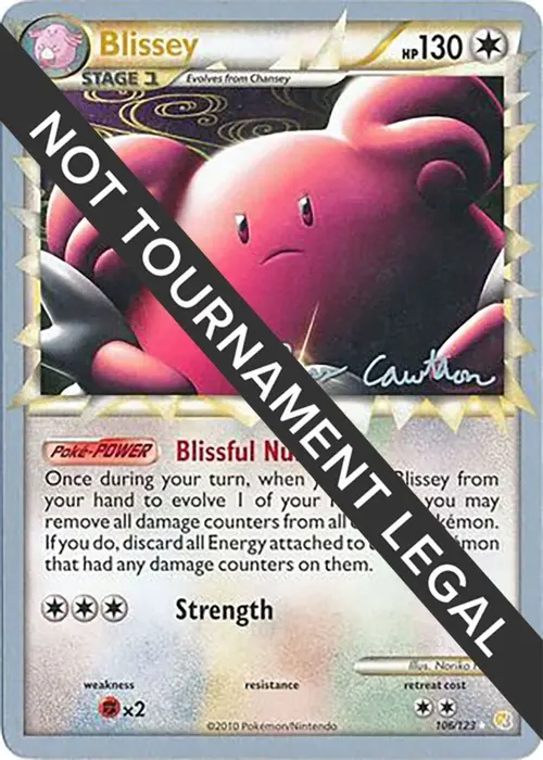 Blissey - 2011 (Ross Cawthon) card art