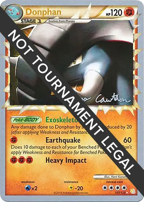 Donphan - 2011 (Ross Cawthon) card art