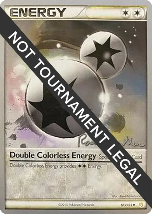 Double Colorless Energy - 2011 (Ross Cawthon) card art
