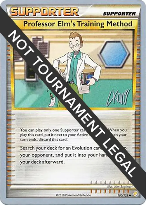 Professor Elm's Training Method - 2011 (Christopher Kan) card art