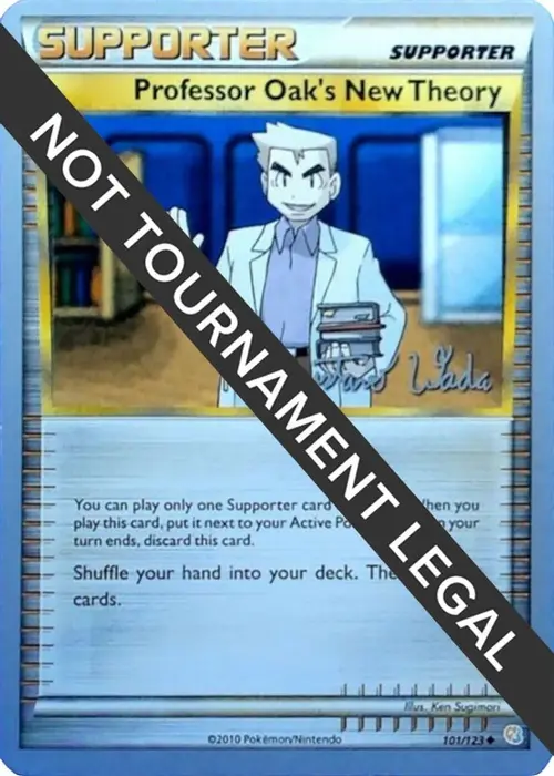 Professor Oak's New Theory - 2011 (Gustavo Wada) card art