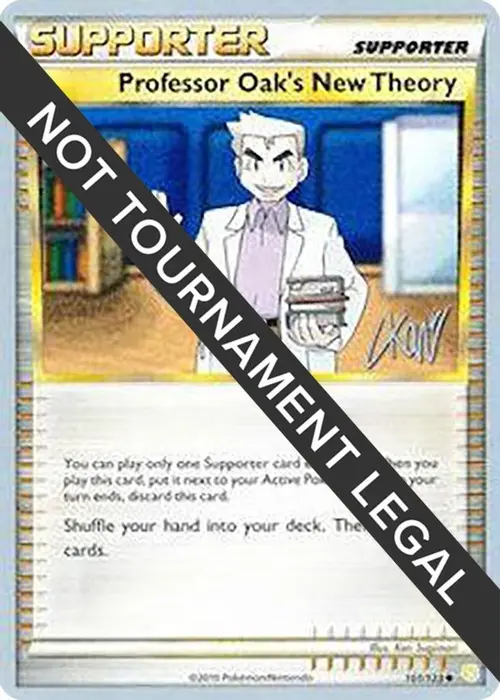 Professor Oak's New Theory - 2011 (Christopher Kan) card art