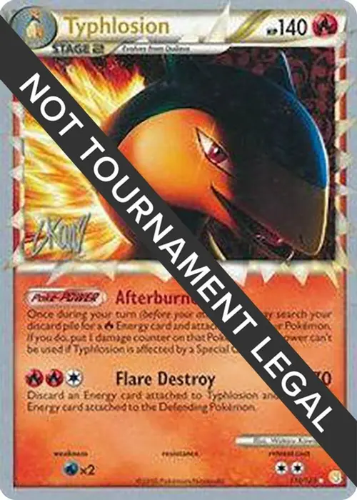 Typhlosion - 2011 (Christopher Kan) card art