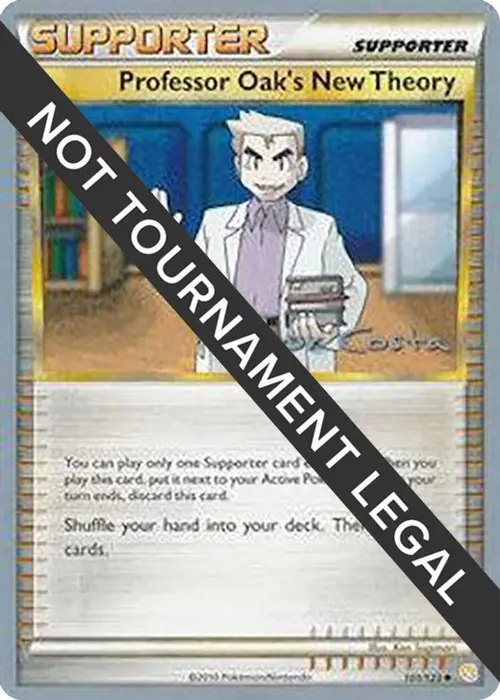 Professor Oak's New Theory - 2012 (Igor Costa) card art