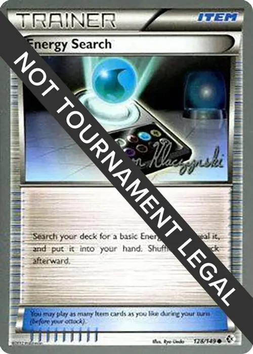 Energy Search - 2013 (Jason Klaczynski) card art