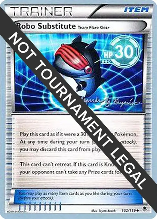 Robo Substitute (Team Flare Gear) - 2015 (Alejandro Ng-Guzman) card art