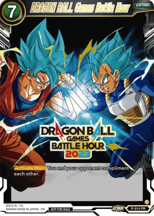 DRAGON BALL Games Battle Hour (Dragon Ball Games Battle Hour 2023 Promo Card Set) card art