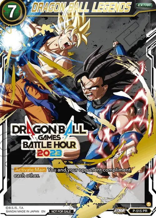 DRAGON BALL LEGENDS (Dragon Ball Games Battle Hour 2023 Promo Card Set) card art