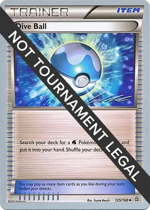 Dive Ball - 2016 (Cody Walinski) card art