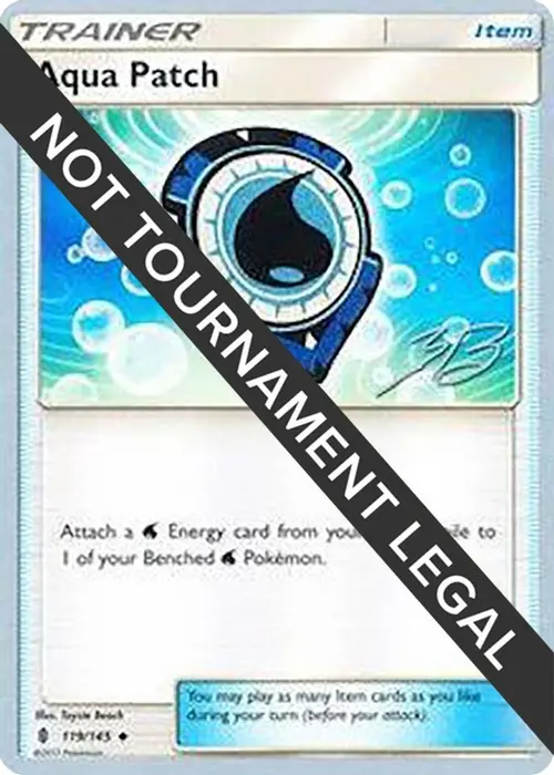 Aqua Patch - 2017 (Zachary Bokhari) card art