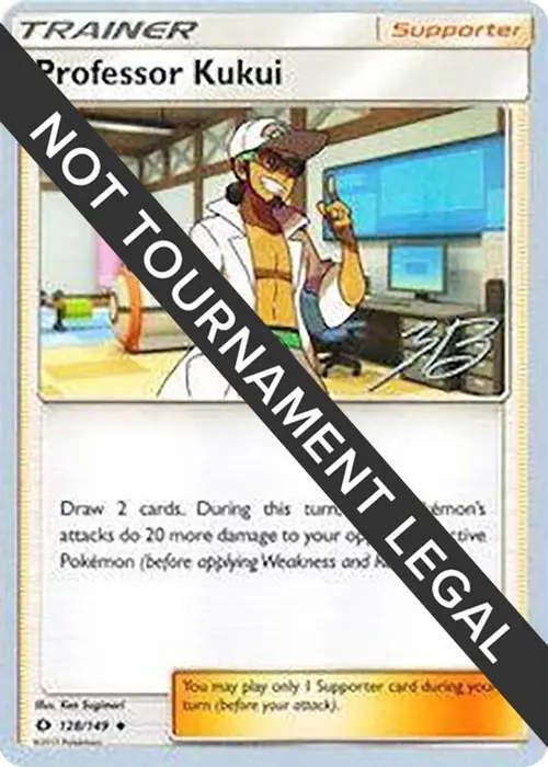 Professor Kukui - 2017 (Zachary Bokhari) card art