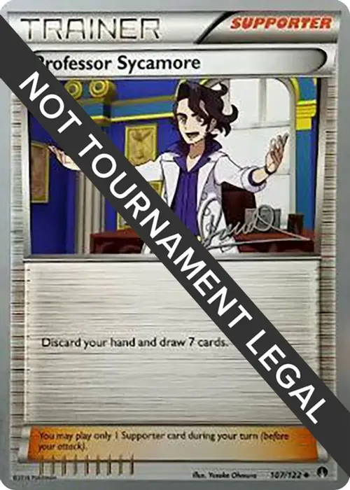 Professor Sycamore - 2017 (Diego Cassiraga) card art