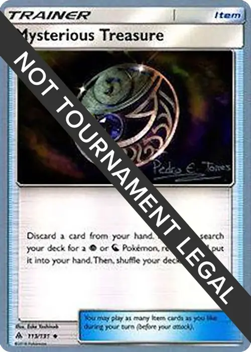 Mysterious Treasure - 2018 (Pedro Eugenio Torres) card art