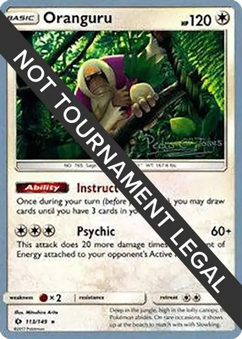 Oranguru - 2018 (Pedro Eugenio Torres) card art