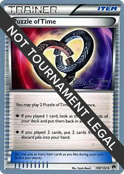 Puzzle of Time - 2018 (Pedro Eugenio Torres) card art