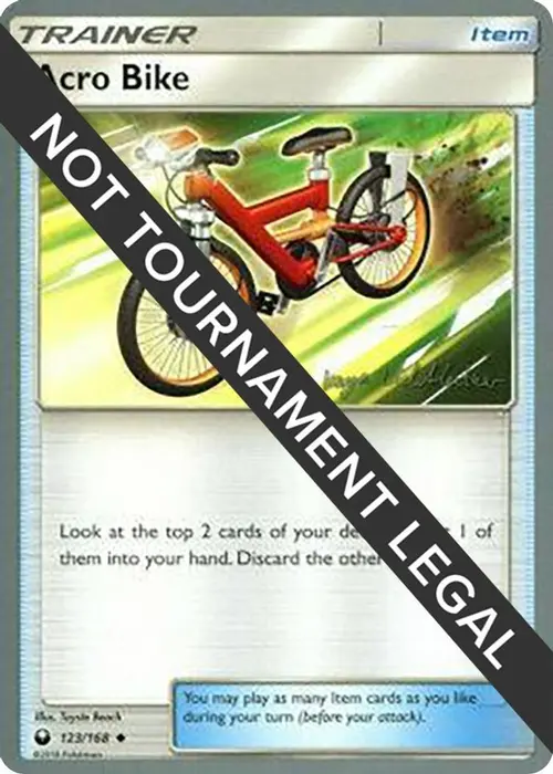Acro Bike - 2019 (Kaya Lichtleitner) card art