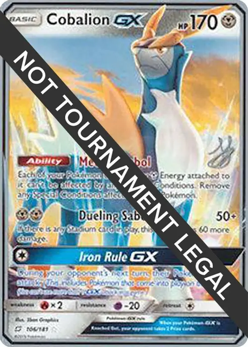 Cobalion GX - 2019 (Henry Brand) card art