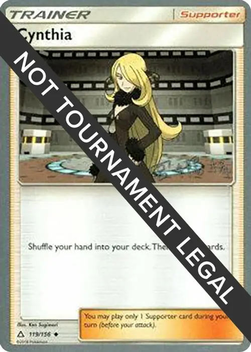 Cynthia - 2019 (Haruki Miyamoto) card art
