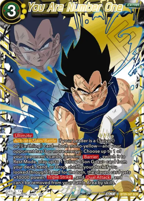 You Are Number One card art