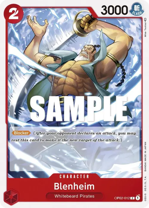 Blenheim card art