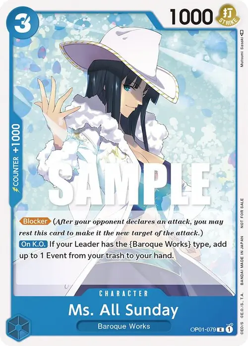 Ms. All Sunday (Promotion Pack 2023) card art