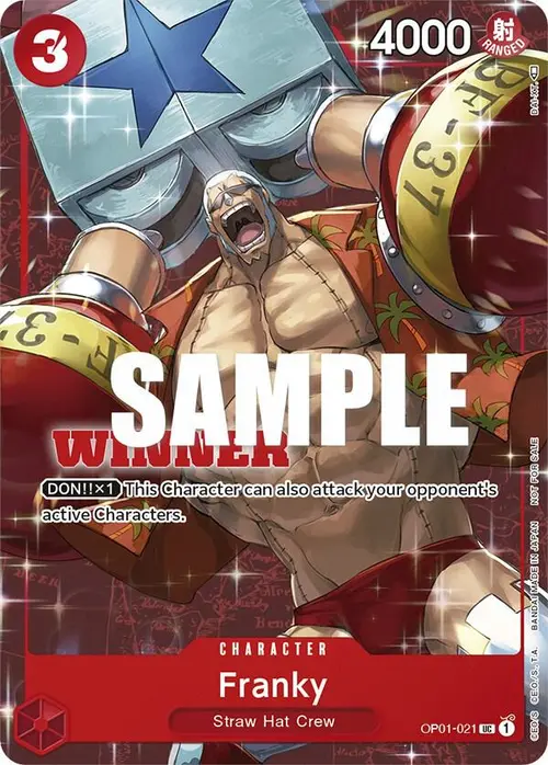 Franky (Tournament Pack Vol. 2) [Winner] card art