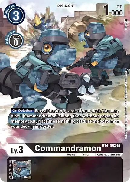 Commandramon (Alternate Art) card art